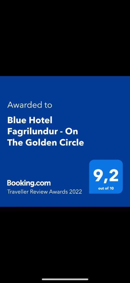 Blue Hotel Fagrilundur - On The Golden Circle Reykholt  Exterior foto